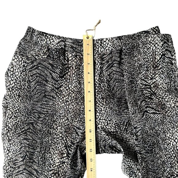 Lace Casual Stretchy High Waisted Skinny-Slim leg Women's Brown Jeggings. Large - Picture 7 of 8